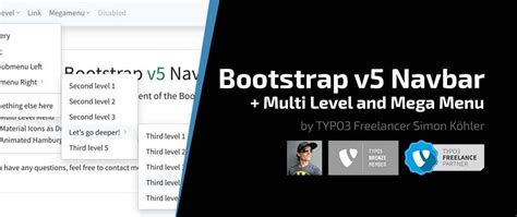 bootstrap 5 mega menu codepen|UPDATED: Bootstrap 5.1.1 Navbar Multi Level and Mega Menu.